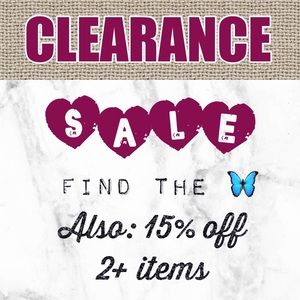 Lowest marked prices. Find the 🦋